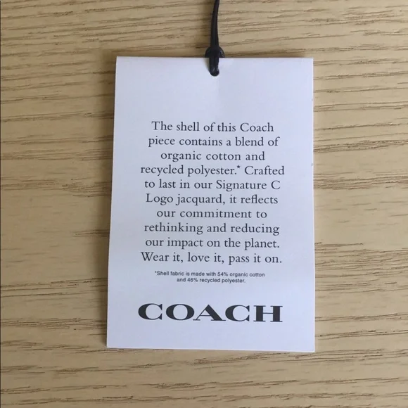 Coach Stone Ivory Wristlet - Picture 8 of 10